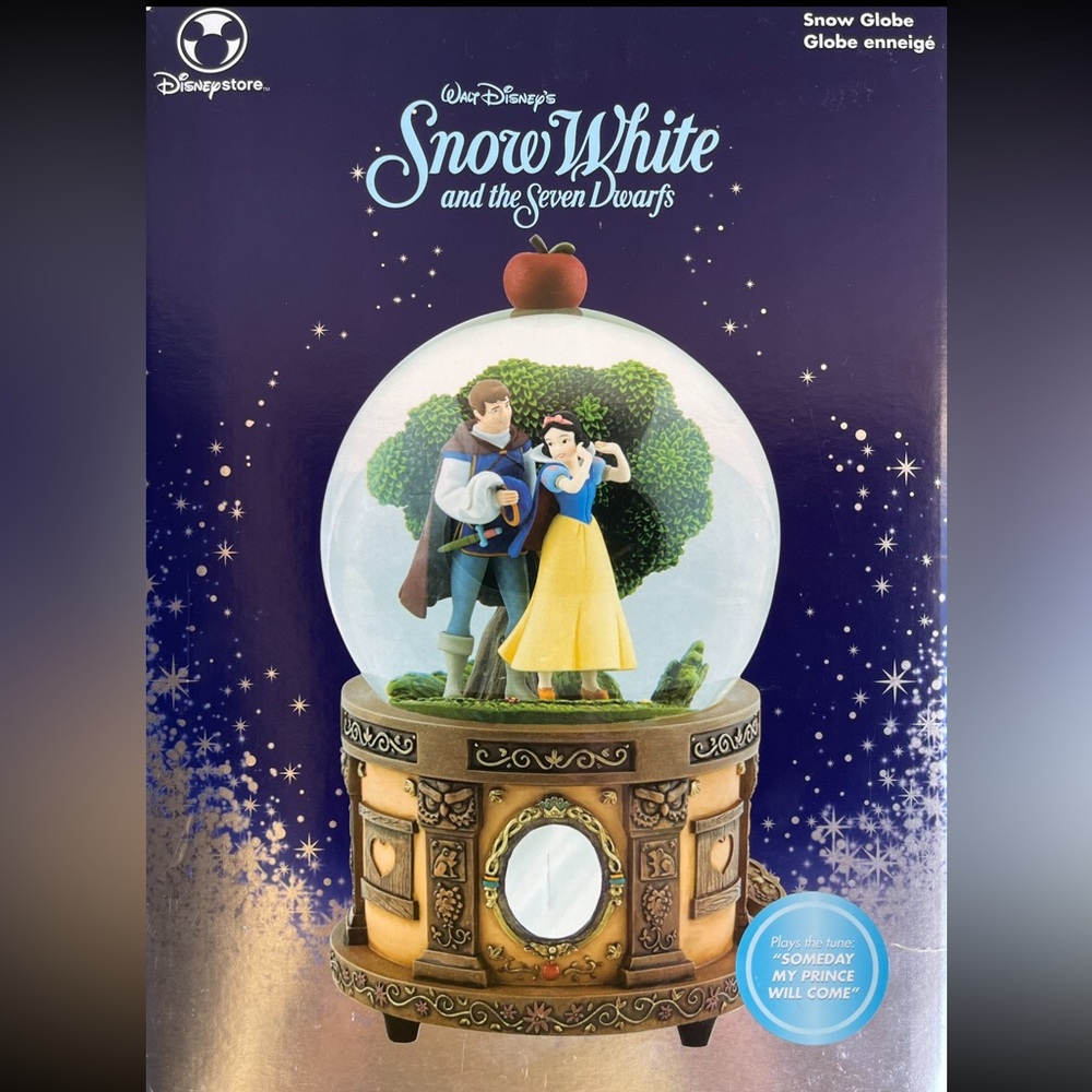 Disney globe, Snow White and Seven Dwarfs